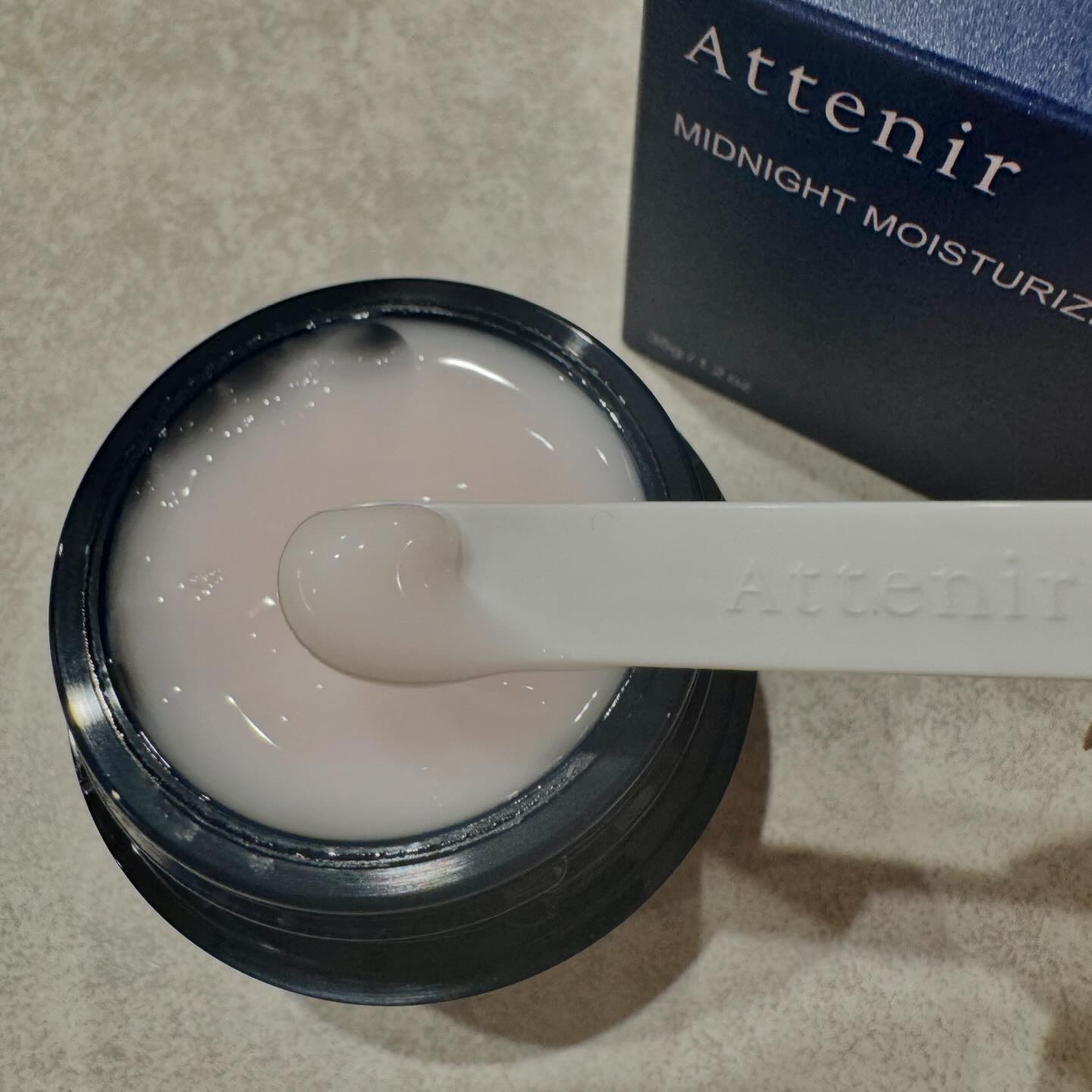 アテニア ミッドナイトモイスチャライザー/アテニア/フェイスクリームを使ったクチコミ（2枚目）