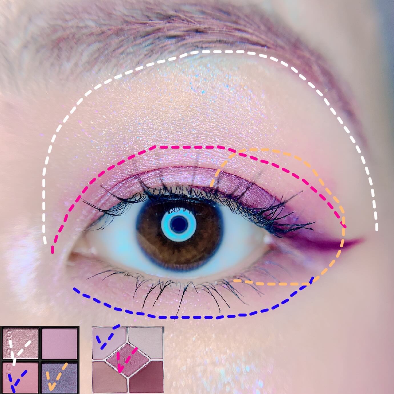 【旧】サンク クルール クチュール/Dior/アイシャドウパレットを使ったクチコミ（2枚目）