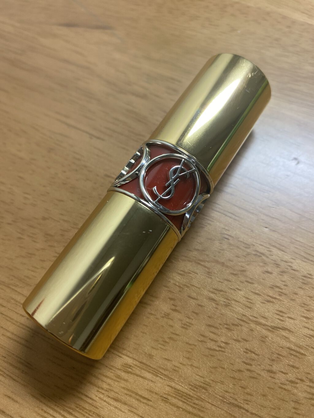 ルージュ ヴォリュプテ シャイン/YVES SAINT LAURENT BEAUTE/口紅を使ったクチコミ（1枚目）