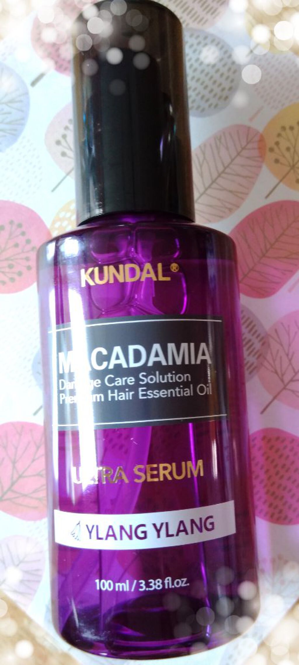 クンダル マカダミア ウルトラヘアセラム /KUNDAL/ヘアオイルを使ったクチコミ（3枚目）