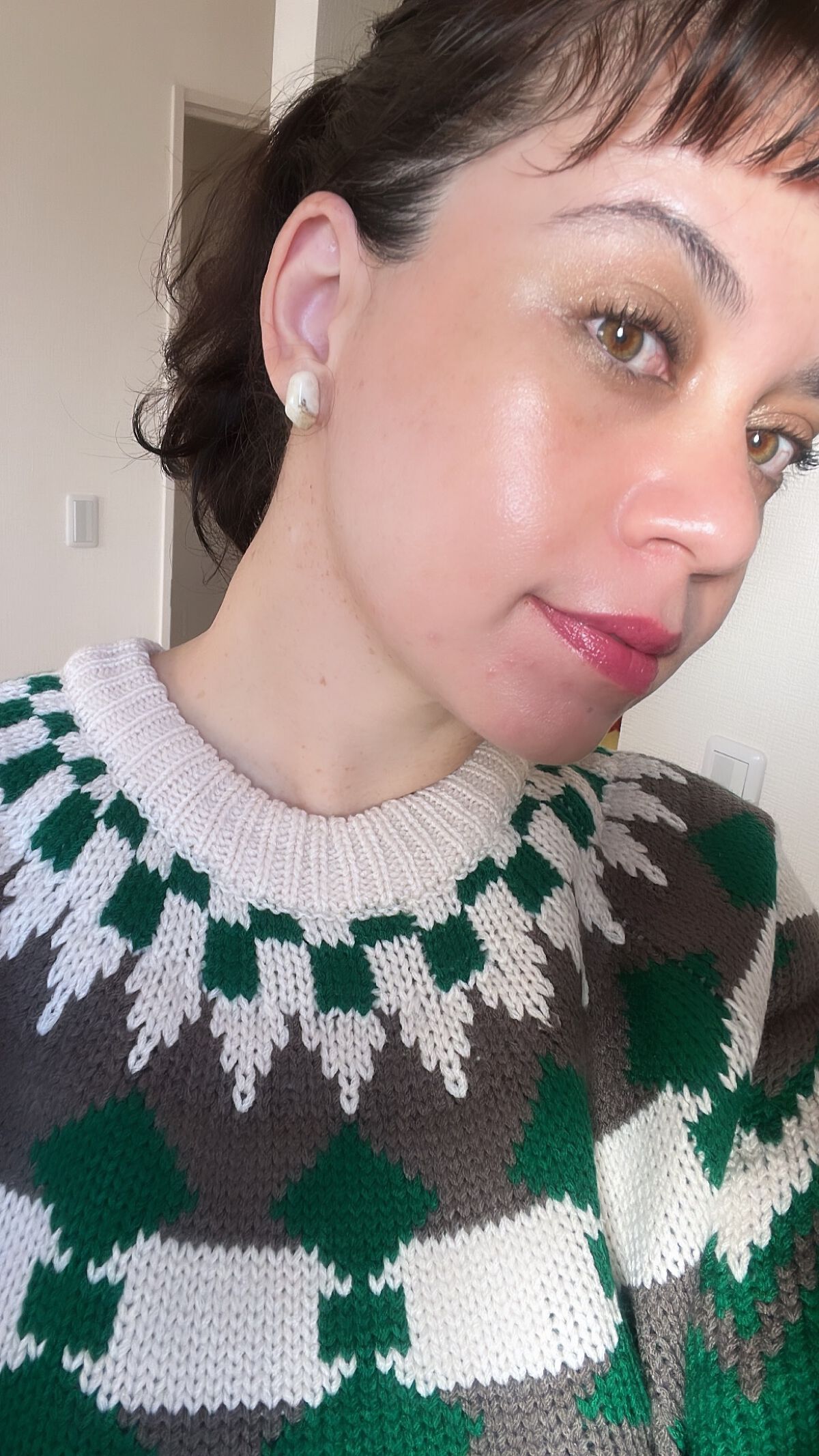 ミューティドグロー リクイドチークス/RMK/リキッドチークを使ったクチコミ（3枚目）