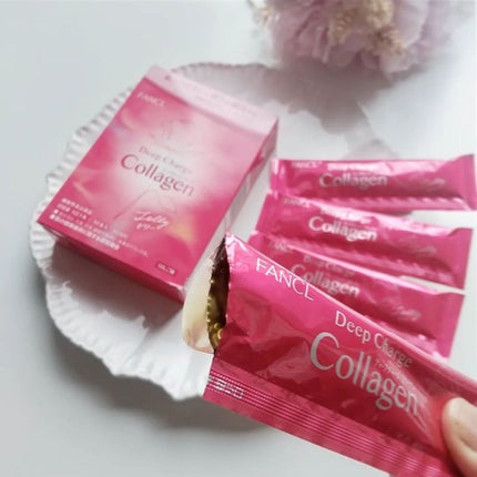 ディープチャージ コラーゲン スティックゼリー/ファンケル/美容サプリメントを使ったクチコミ(4枚目)