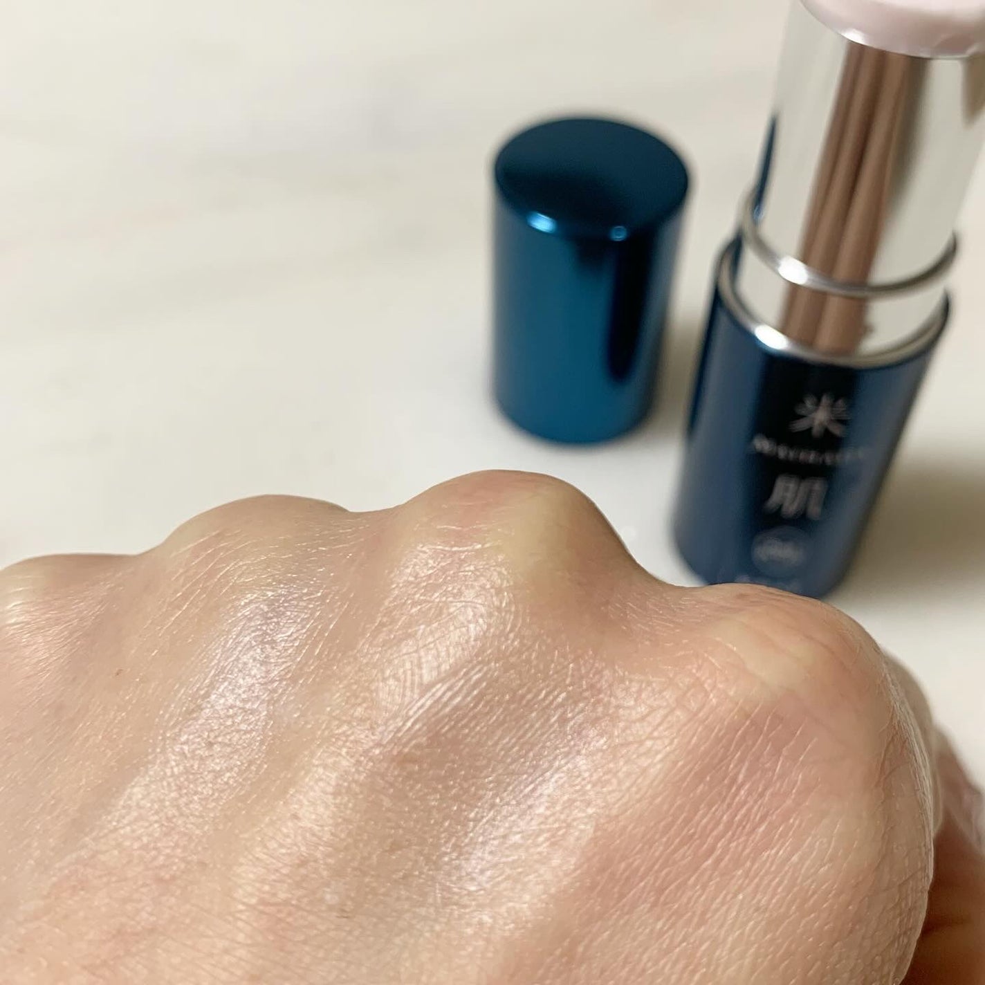 肌潤エッセンスバーム/米肌/フェイスバームを使ったクチコミ(3枚目)