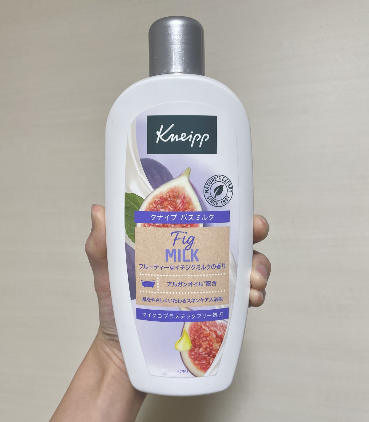 バスミルク イチジクミルクの香り/クナイプ/保湿系入浴剤を使ったクチコミ（2枚目）