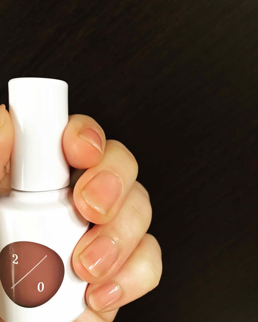 カラーベースコート ゼロ/uka/オールインワンネイルを使ったクチコミ(1枚目)