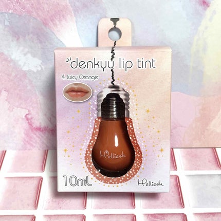 セラ メリッシュdenkyuリップティントのクチコミ「メリッシュ denkyu リップティント
4ジューシーオレンジ
💡美容オイル成分配合(アルガ.....」(1枚目)