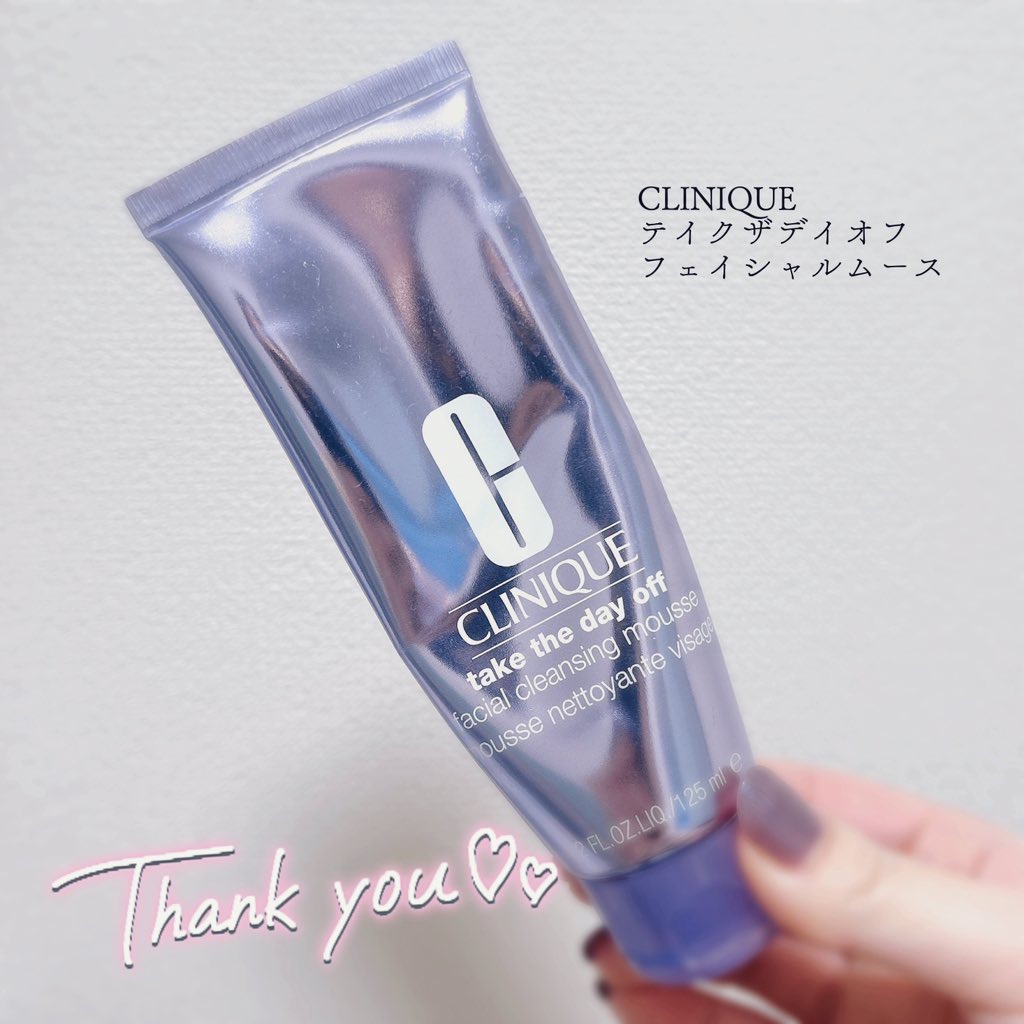 テイク ザ デイ オフ フェーシャル ムース/CLINIQUE/泡洗顔を使ったクチコミ（1枚目）