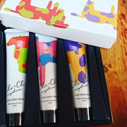 Chi-Chiミルクハンドクリーム/宮平乳業/ハンドクリームを使ったクチコミ(1枚目)