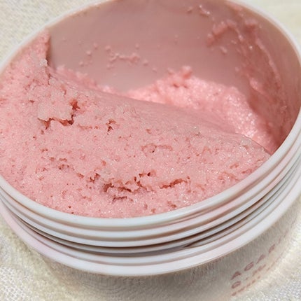 キューミースウィートボムタラソスクラブ ピオニーブーケの香り/AGARISM/ボディスクラブを使ったクチコミ(6枚目)