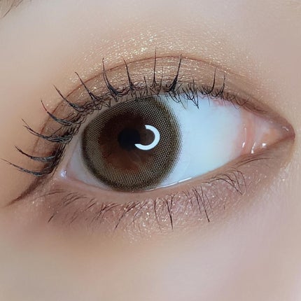 Glazed Krirtin/Hapa kristin/カラーコンタクトレンズを使ったクチコミ(4枚目)