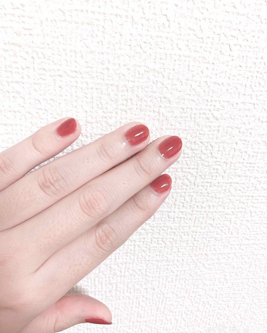 リキュールネイル キャンドゥを使った口コミ リキュールネイルのえんじいろ 臙脂色 Ur By ぬえ 混合肌 30代前半 Lips