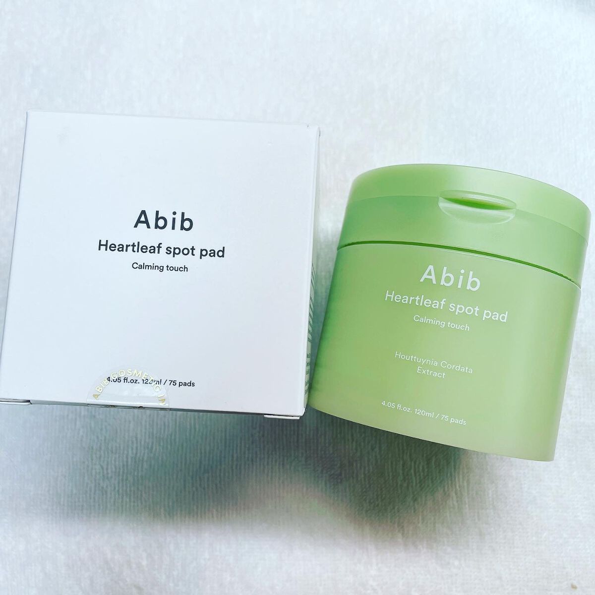 ドクダミカーミングタッチスポットパッド/Abib /トナーパッドを使ったクチコミ（1枚目）