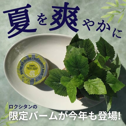 ヴァーベナ チャリティ バーム/L'OCCITANE/フェイスバームを使ったクチコミ(1枚目)