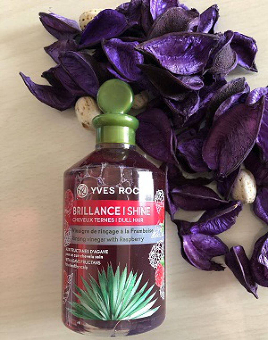 リンシングビネガー シルキーシャイン さらキララズベリー/イヴ・ロシェ/洗い流すヘアトリートメントを使ったクチコミ(1枚目)