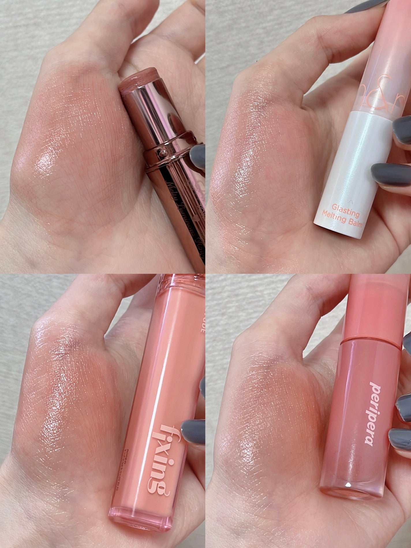 メルティールミナスルージュ(ティントタイプ)/キャンメイク/リップティントを使ったクチコミ(3枚目)