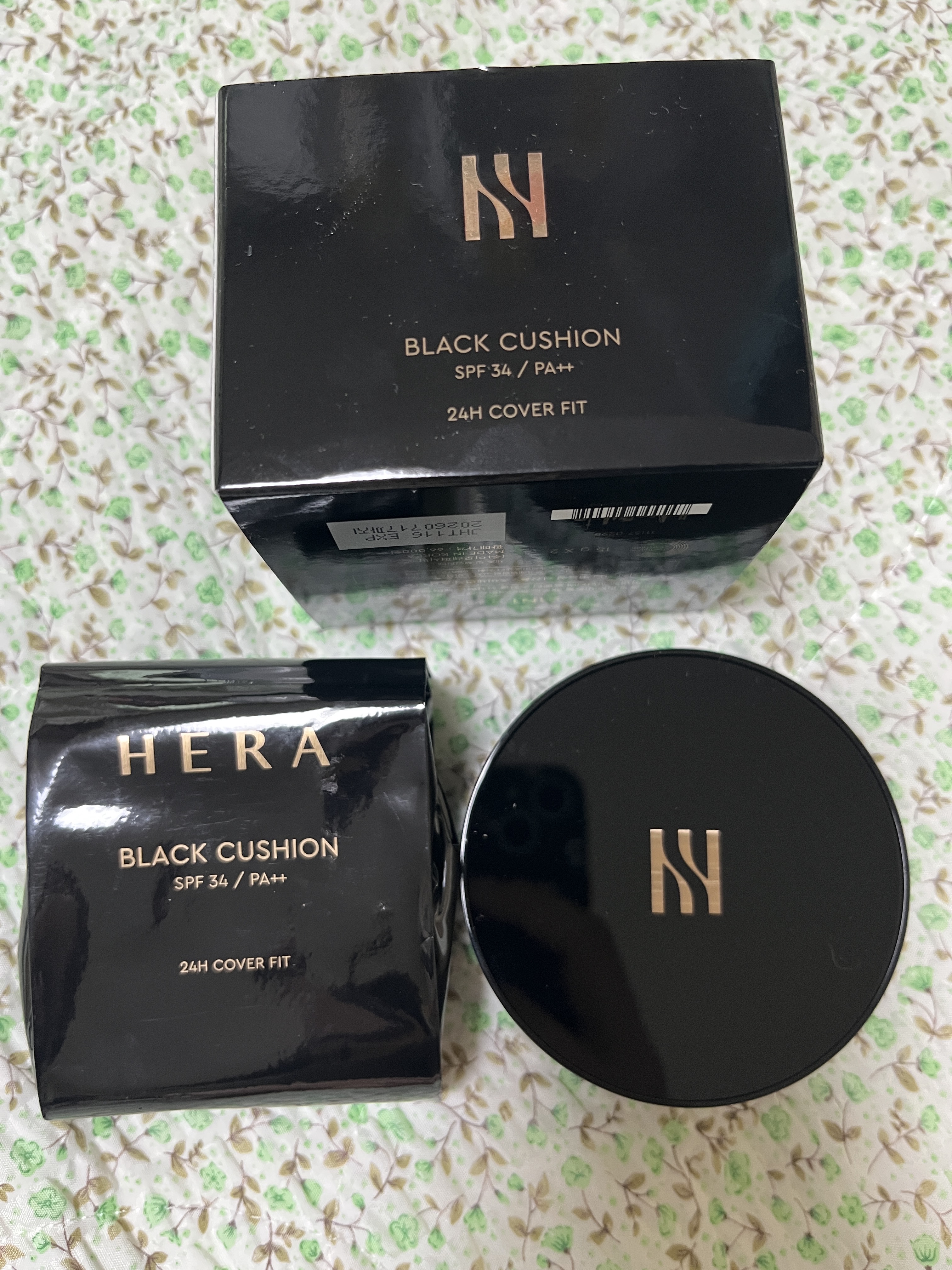 ブラック クッション/HERA/クッションファンデーションを使ったクチコミ（2枚目）