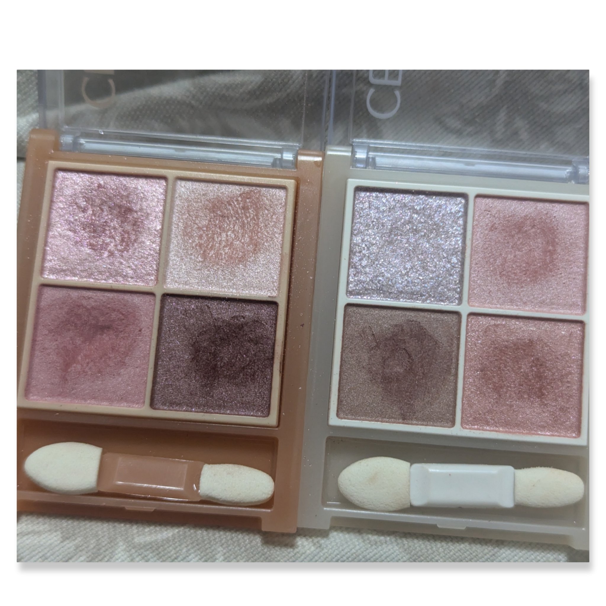 ベージュトーンアイシャドウ/CEZANNE/アイシャドウパレットを使ったクチコミ（3枚目）