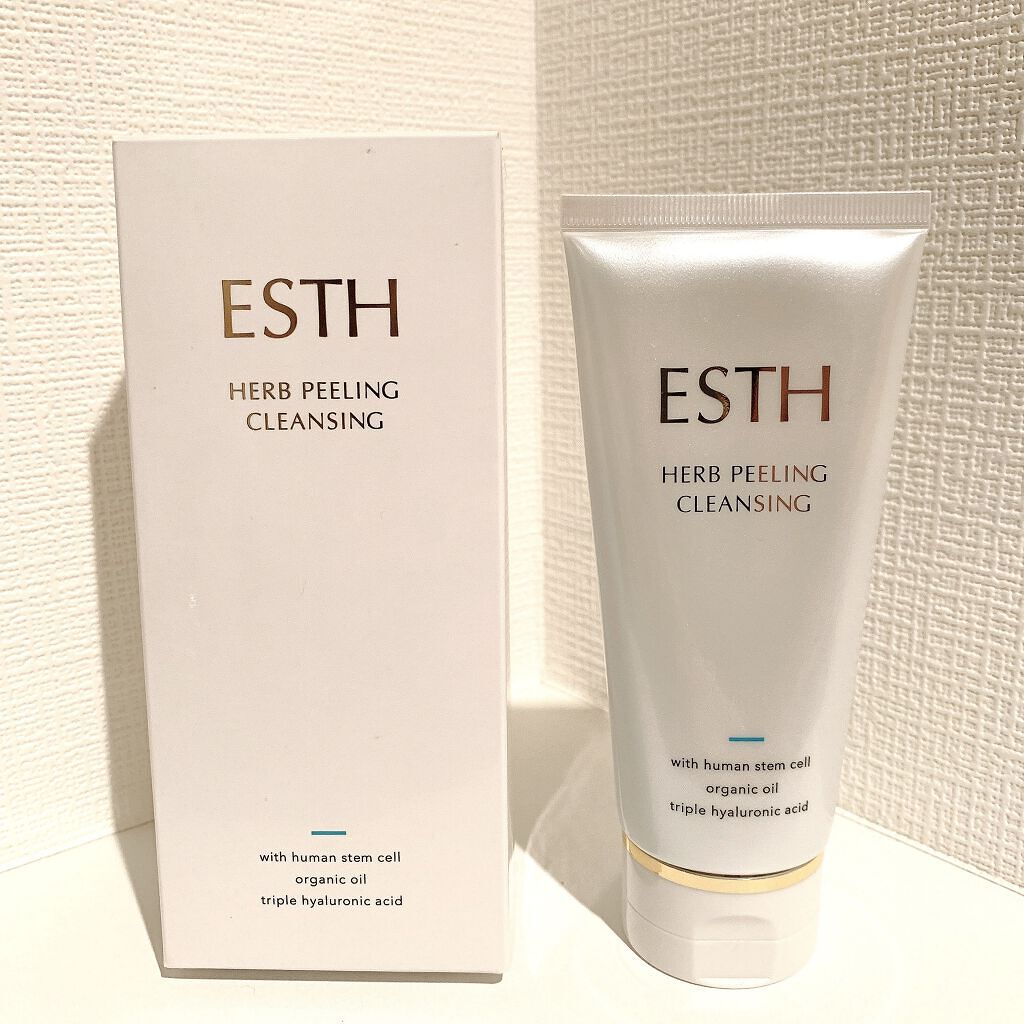 ハーブピーリングクレンジング/ESTH/クレンジングジェルを使ったクチコミ（1枚目）