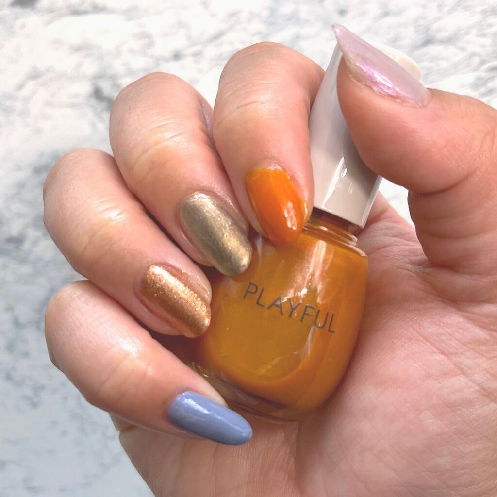 プレイフル アップデートネイル/PLAYFUL/オールインワンネイルを使ったクチコミ(5枚目)