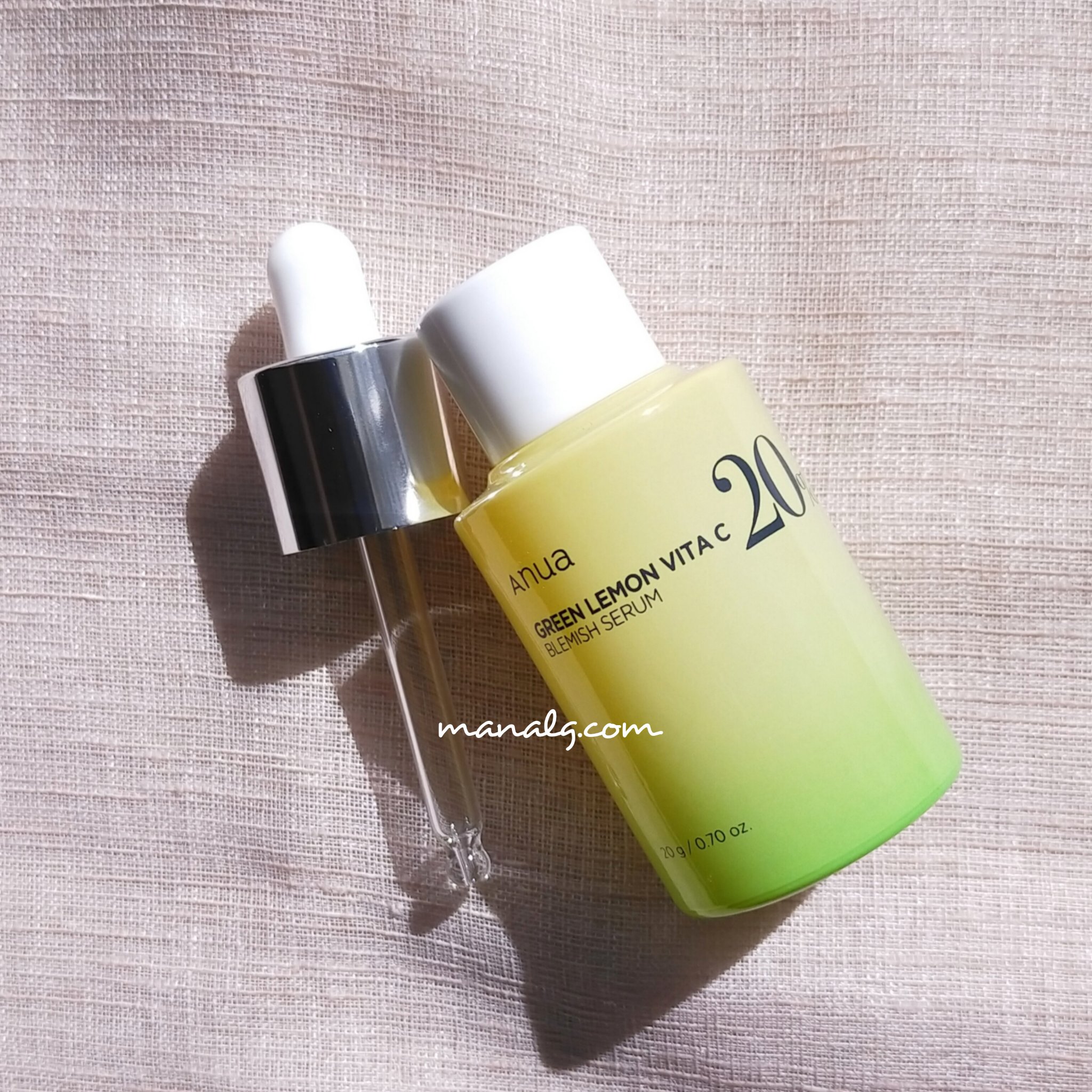 グリーンレモン ピュアビタC セラム/Anua/美容液を使ったクチコミ（1枚目）
