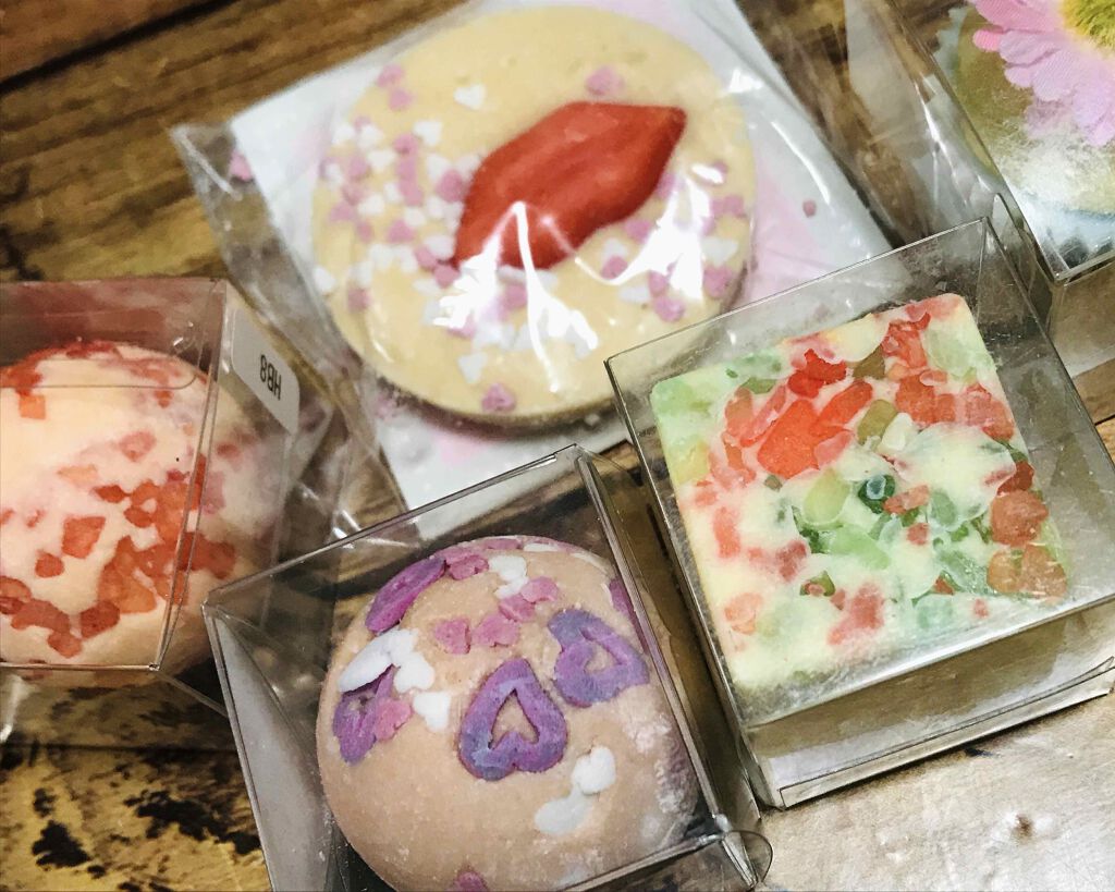 バデフィー バスプラリネ/BADEFEE(バデフィー)/入浴剤を使ったクチコミ（2枚目）