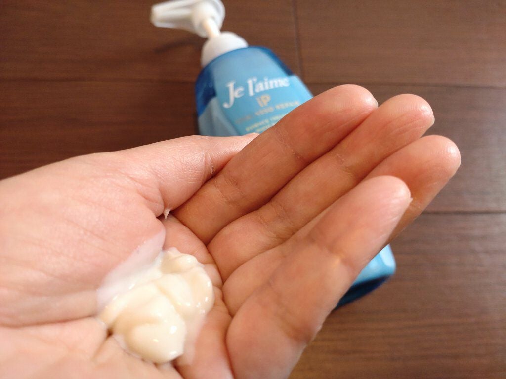 iP タラソリペア 補修美容液シャンプー/補修美容液トリートメント (ディープモイスト)/Je l'aime/市販シャンプーを使ったクチコミ(2枚目)