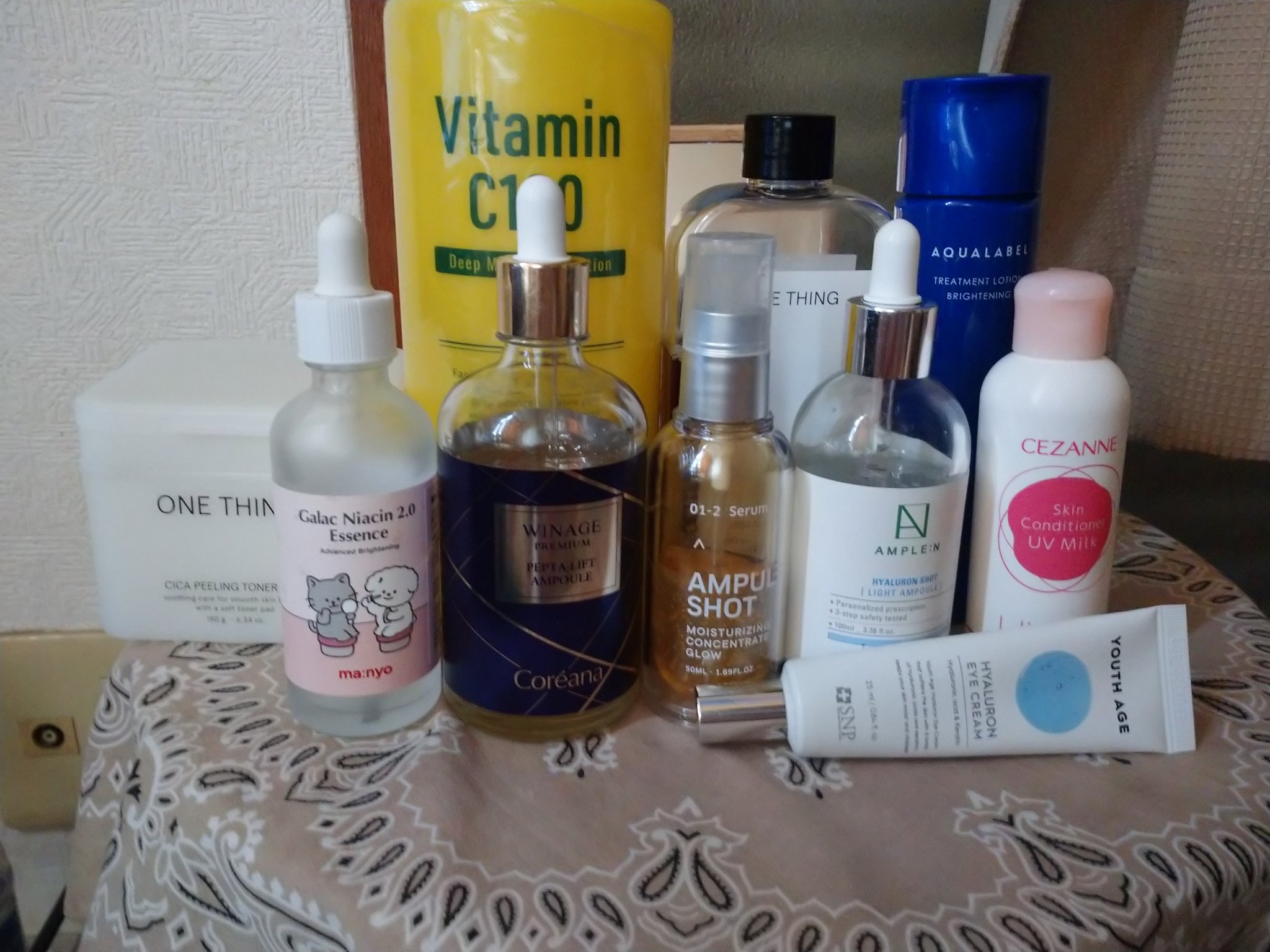 PEPTA LIFT AMPOULE/Coreana/美容液を使ったクチコミ（1枚目）