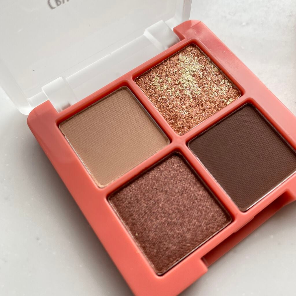 クリスタルハートロックシャドウ/BLACK ROUGE/アイシャドウパレットを使ったクチコミ(3枚目)