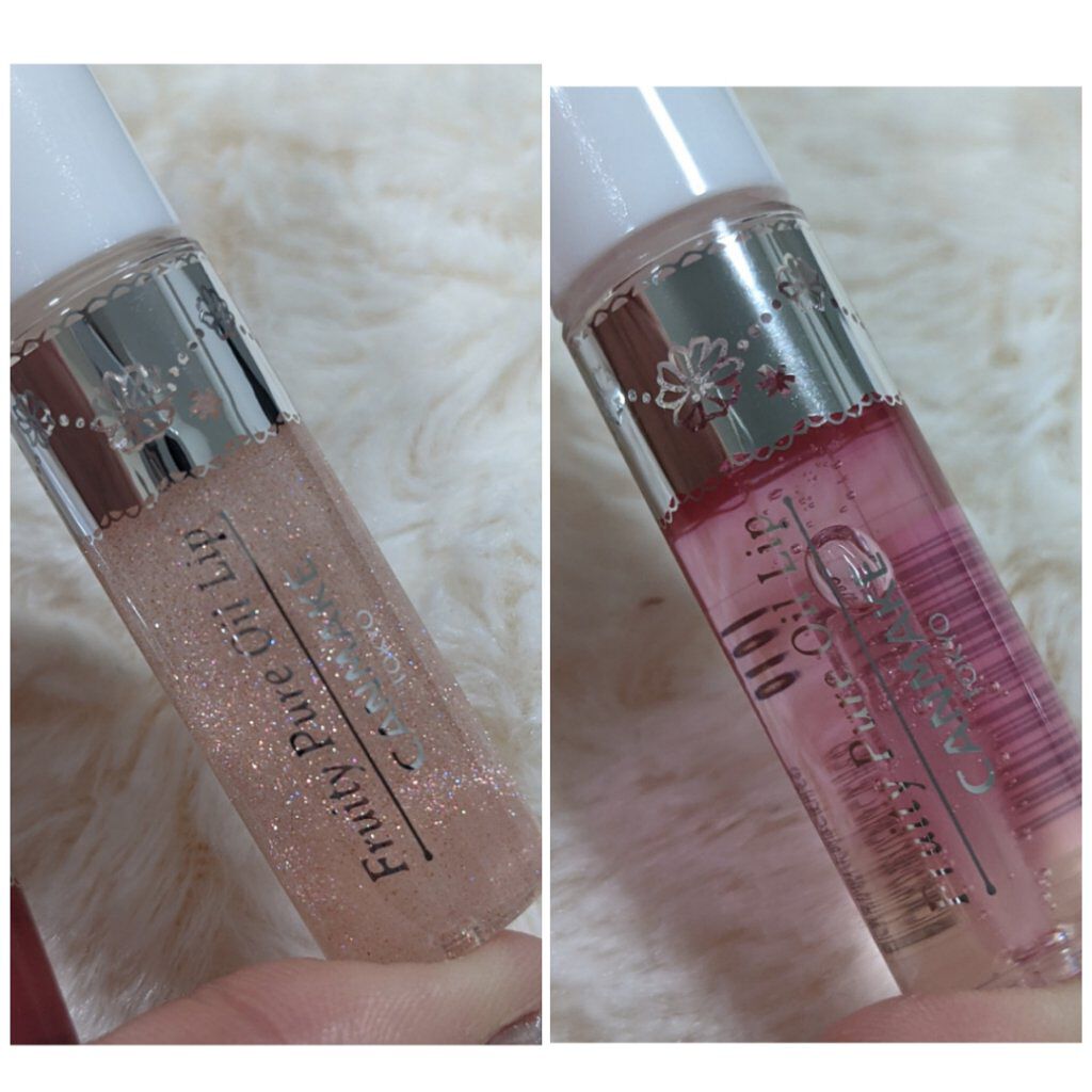 フルーティーピュアオイルリップ/キャンメイク/リップグロスを使ったクチコミ（2枚目）