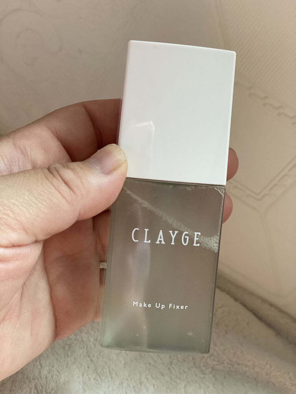 メイクアップフィクサー/CLAYGE/フィックスミストを使ったクチコミ（2枚目）