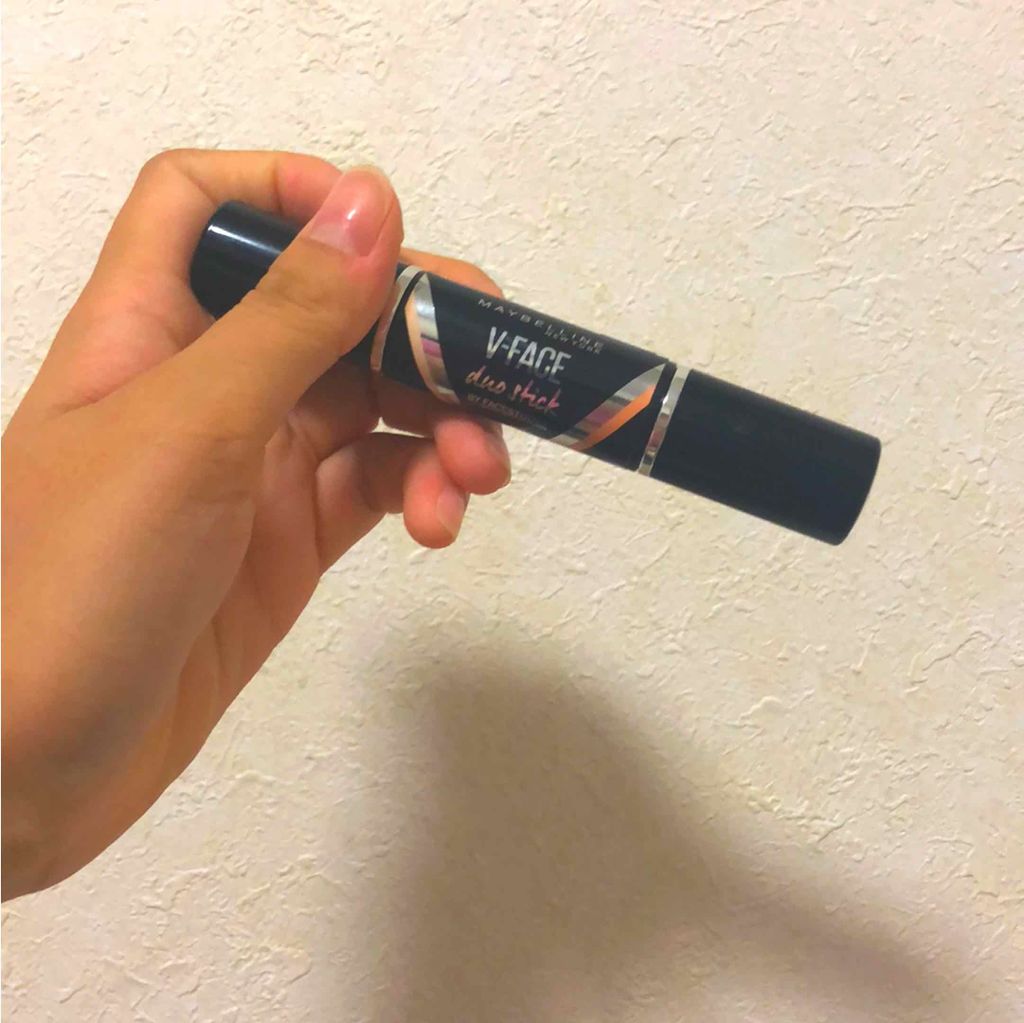 フェイスステュディオ Vフェイス デュオスティック 01 ライト/MAYBELLINE NEW YORK/ジェル・クリームチークを使ったクチコミ（1枚目）