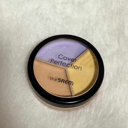 カバーパーフェクション トリプル ポット コンシーラー 04 トーンアップベージュ/the SAEM/パレットコンシーラーの画像