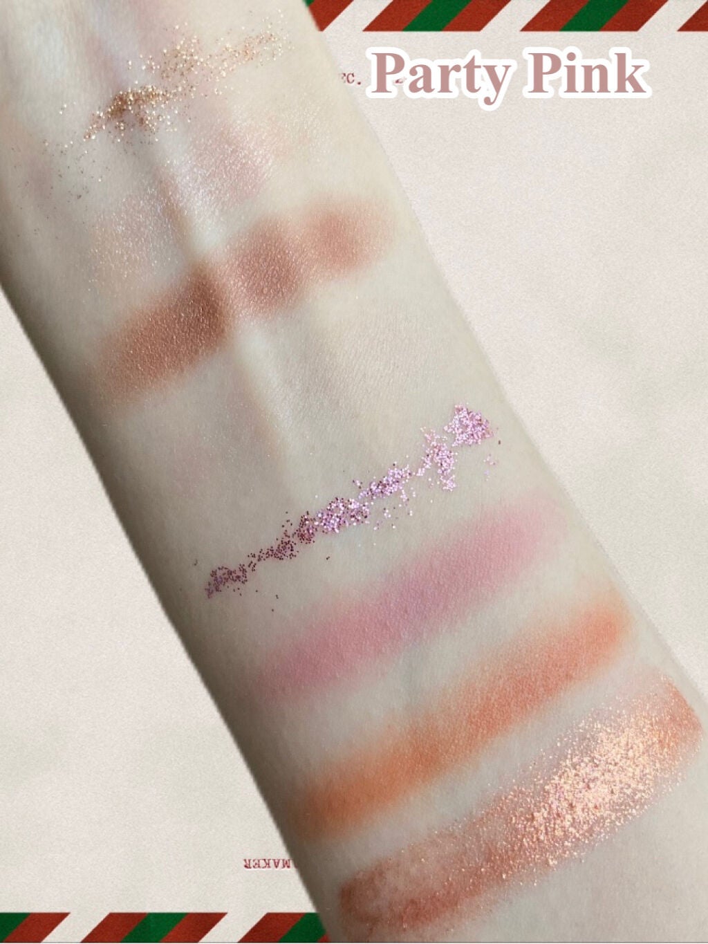 and us ウィンターコフレパレット/3COINS/メイクアップキットを使ったクチコミ(3枚目)