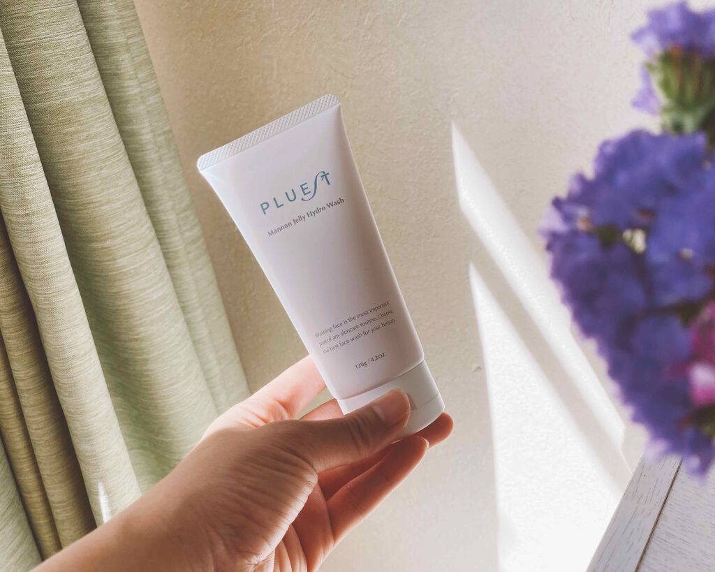 マンナンジェリーハイドロウォッシュ/PLUEST/洗顔料を使ったクチコミ(1枚目)