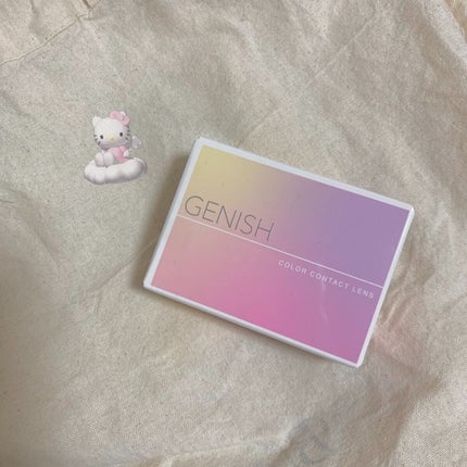 GENISH/株式会社ビューフロンティア/カラーコンタクトレンズを使ったクチコミ(1枚目)