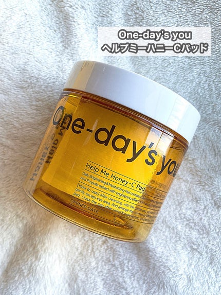 ヘルプミー! ハニーCパッド/One-day's you/トナーパッドを使ったクチコミ(4枚目)
