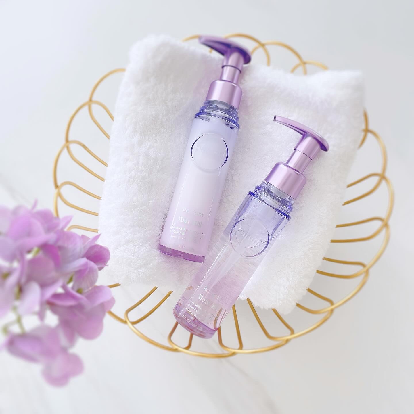 プルント リライト美容液ヘアミルク/Purunt./ヘアミルクを使ったクチコミ（1枚目）