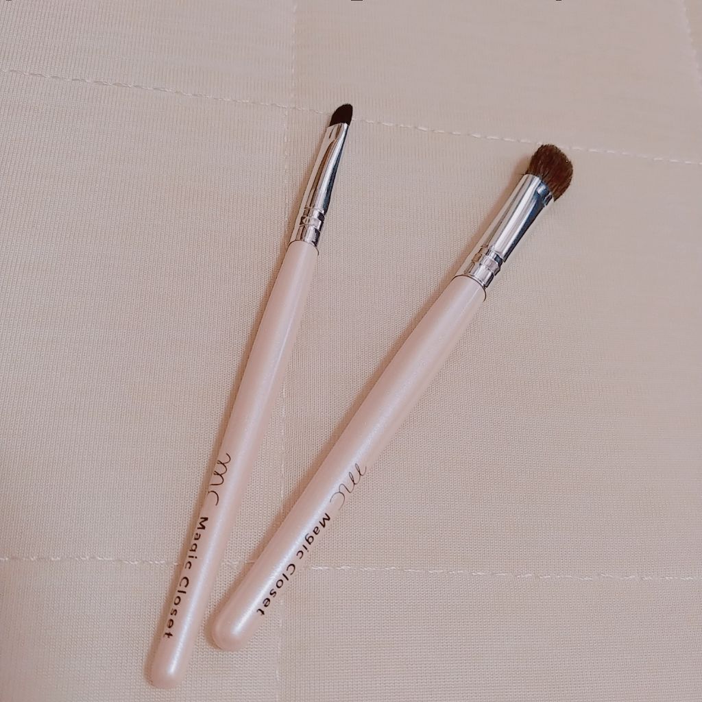 ミントメイクブラシセット/MAGIC CLOSET/その他化粧小物を使ったクチコミ（1枚目）