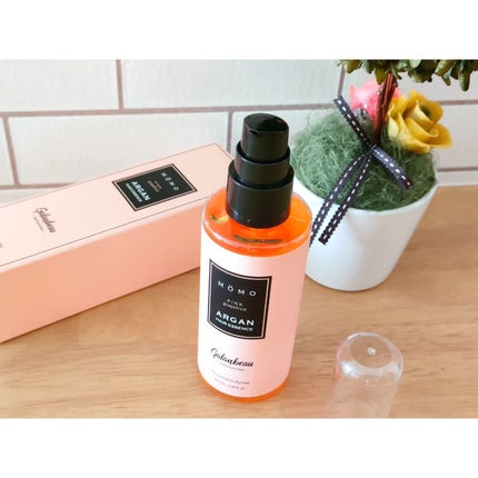 モモアルガンヘアエッセンス/ガランビュー/ヘアオイルを使ったクチコミ(2枚目)