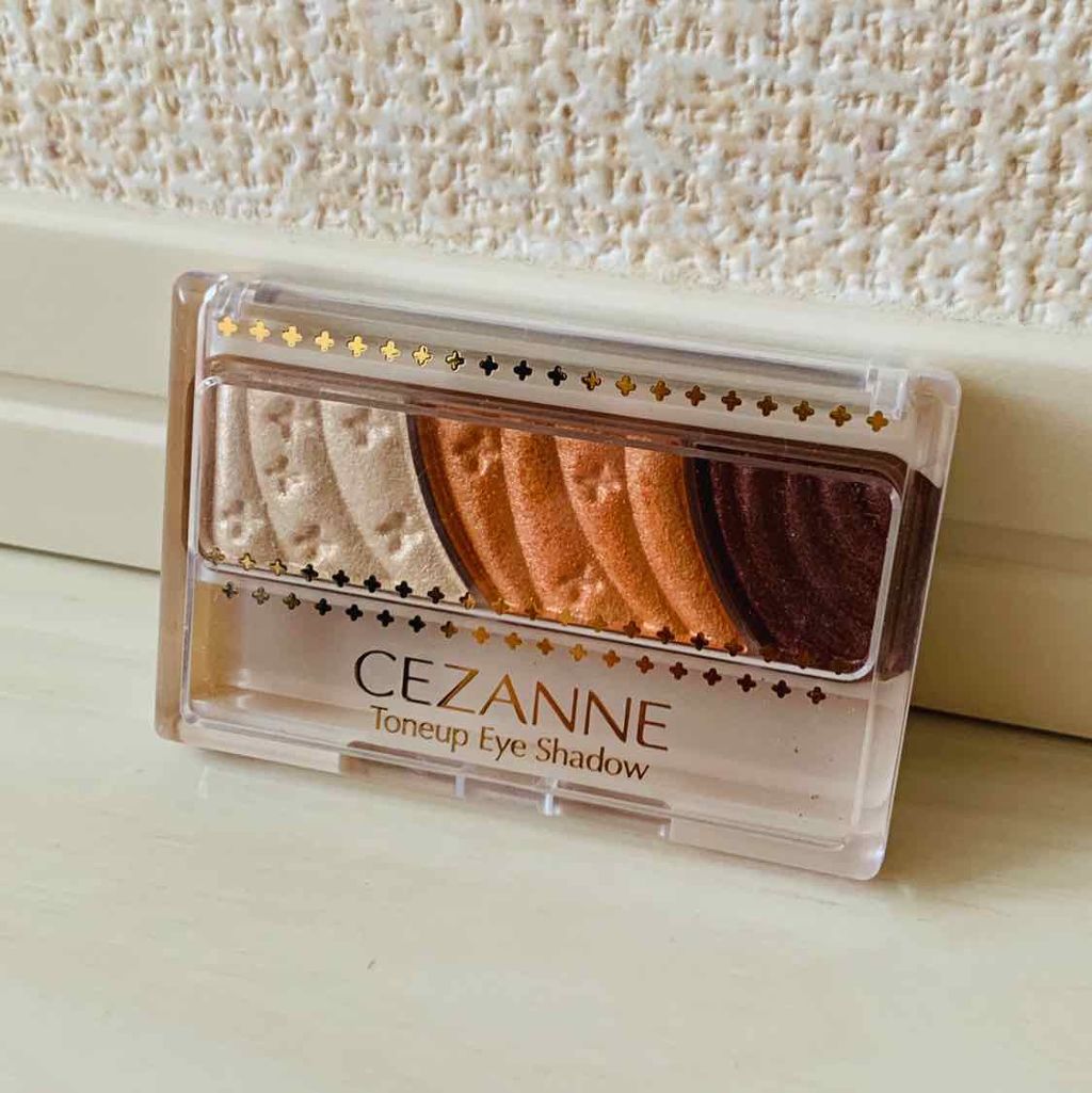 トーンアップアイシャドウ/CEZANNE/アイシャドウパレットを使ったクチコミ(1枚目)