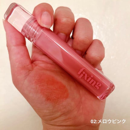 グロウ フィクシングティント/ETUDE/リップティントを使ったクチコミ(4枚目)