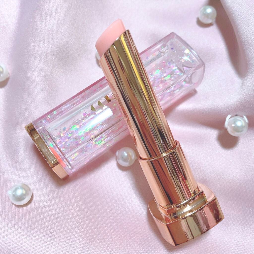 シャララスノーボールリップバーム/CORINGCO/口紅を使ったクチコミ(2枚目)