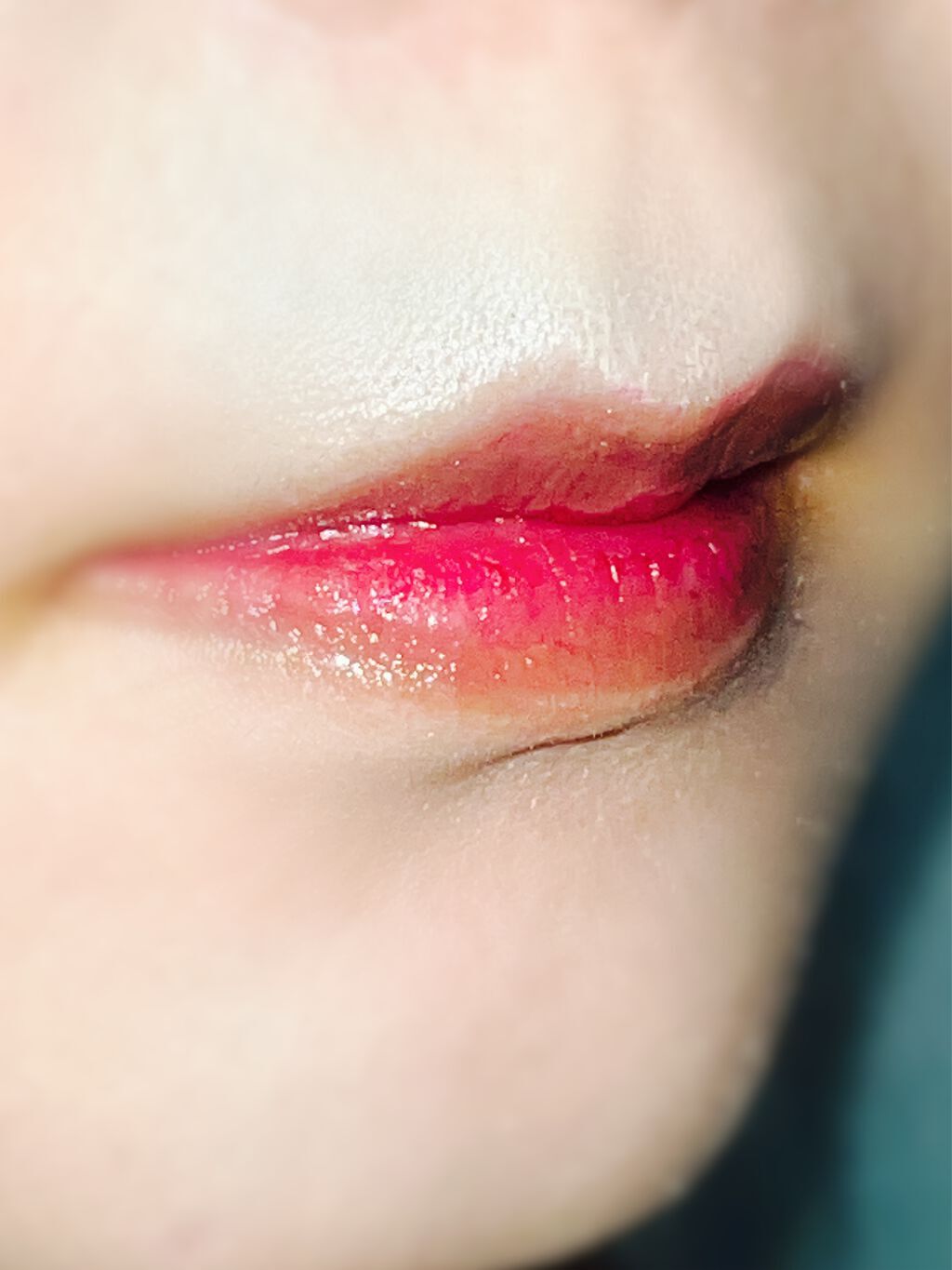 ルージュ ピュールクチュール ヴェルニ ウォーターステイン 603 イン ベリー ディープ/YVES SAINT LAURENT BEAUTE/口紅を使ったクチコミ（3枚目）