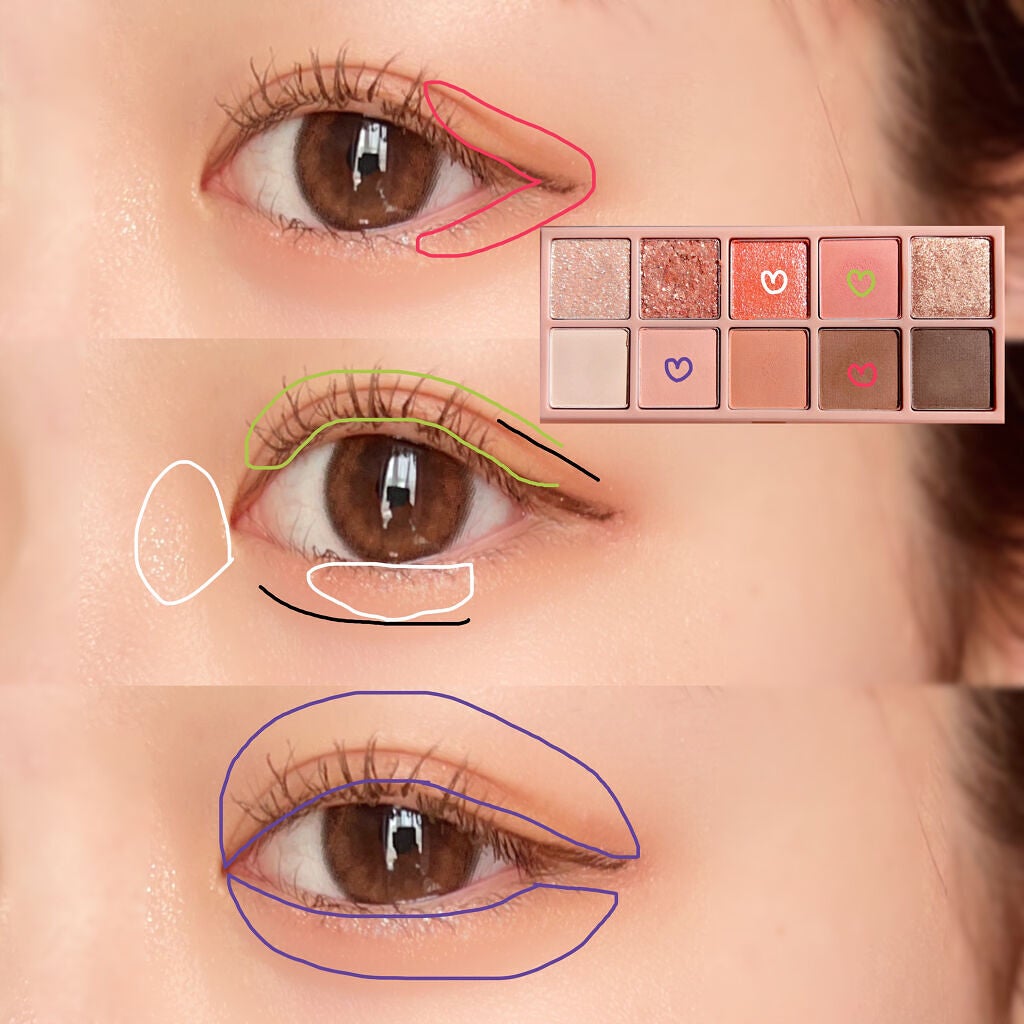 描くふたえアイライナー/CEZANNE/リキッドアイライナーを使ったクチコミ(2枚目)