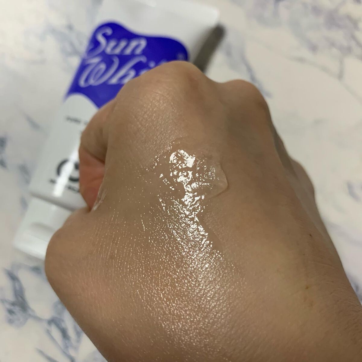 サンホワイトシルキー Y-1/サンホワイト/ボディクリームを使ったクチコミ（3枚目）