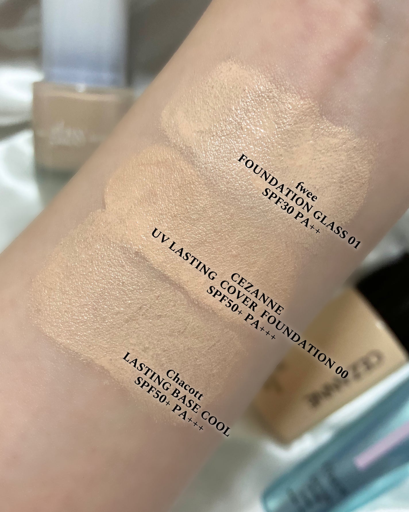 ラスティングカバーファンデーション/CEZANNE/リキッドファンデーションを使ったクチコミ(5枚目)