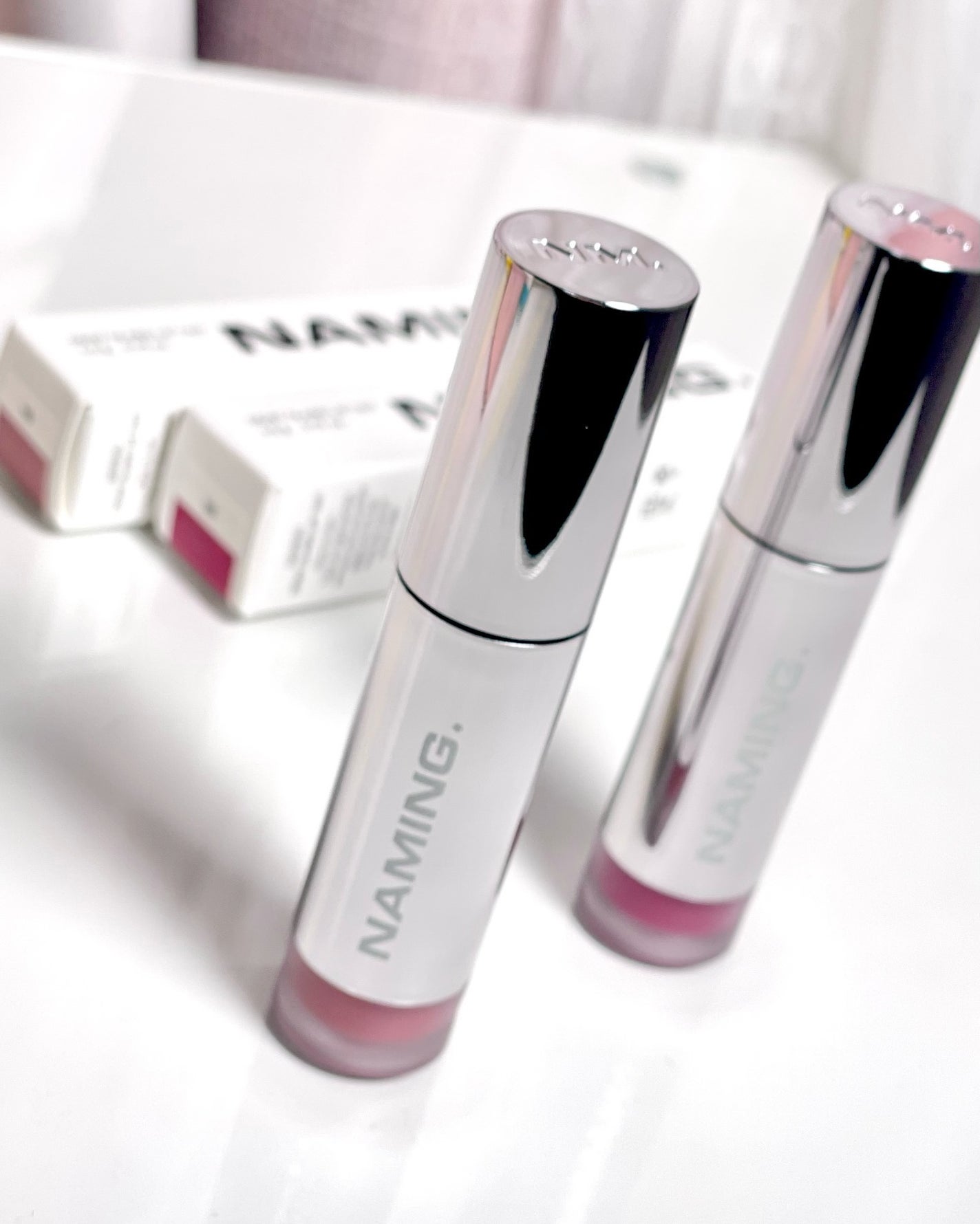 ネーミング デューイグラス リップティント/NAMING./リップティントを使ったクチコミ(5枚目)