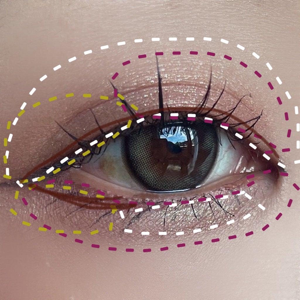 レブロン ダズル アイシャドウ クアッド/REVLON/アイシャドウパレットを使ったクチコミ(3枚目)