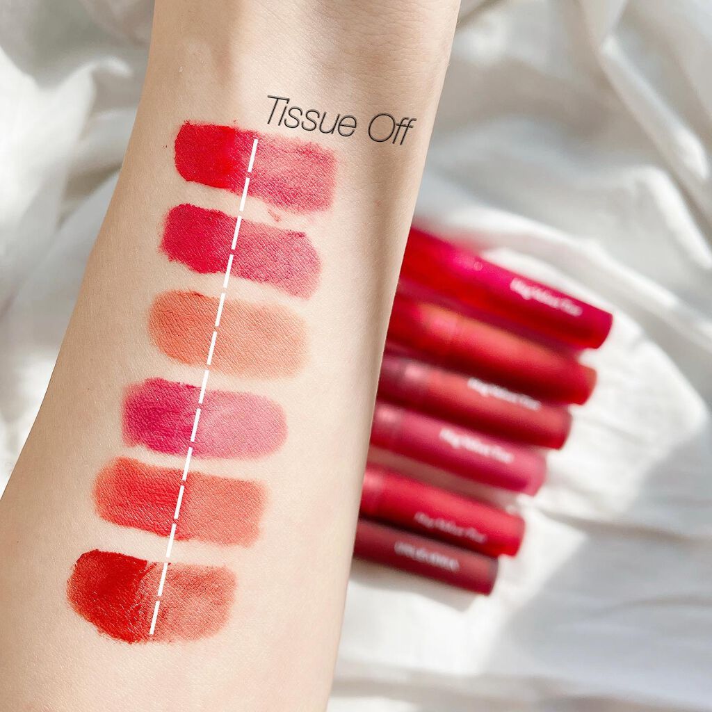 Luv Hug Velvet Tint/unleashia/口紅を使ったクチコミ(4枚目)