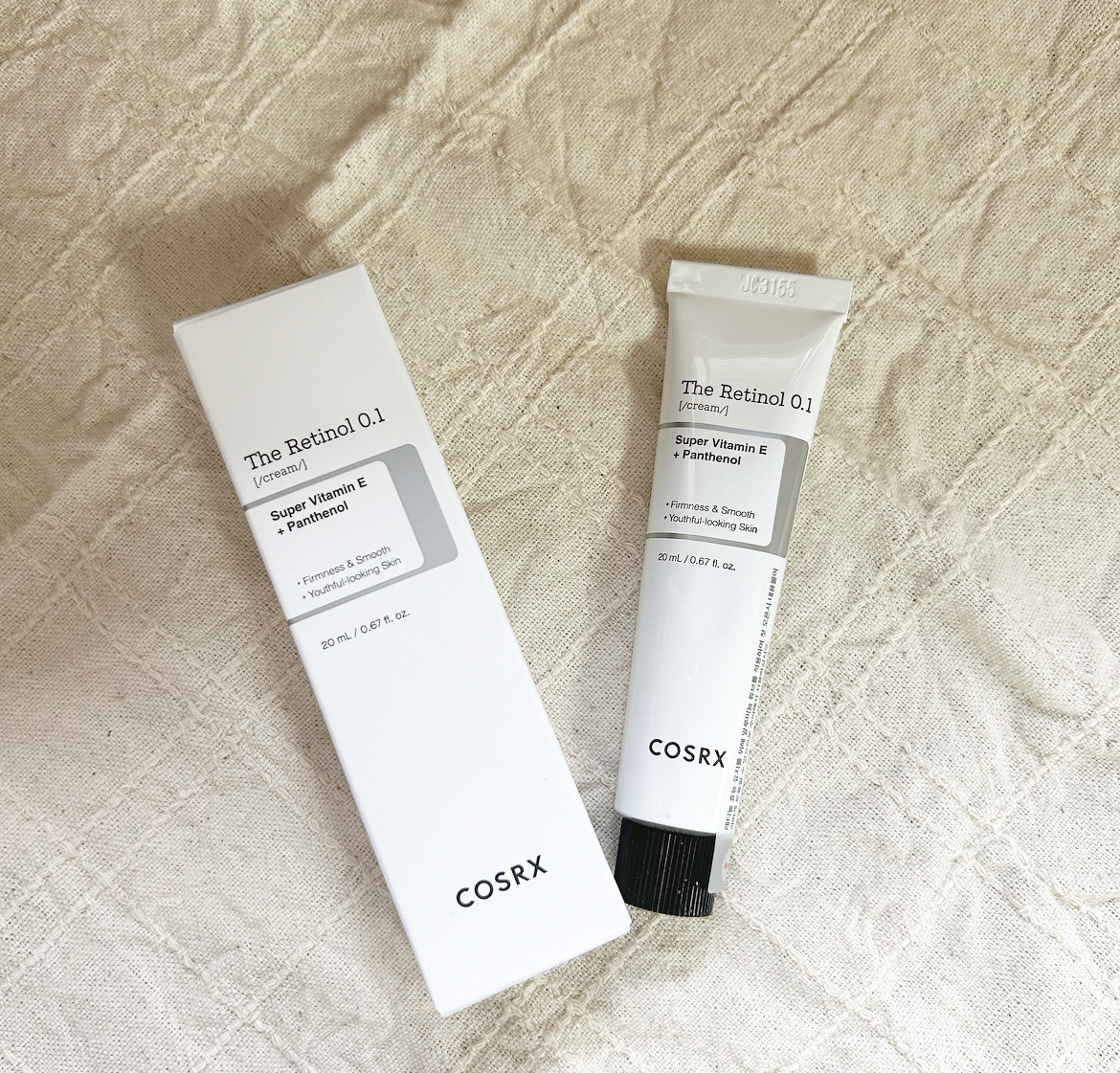 RXザ・レチノール0.1クリーム/COSRX/フェイスクリームを使ったクチコミ（1枚目）